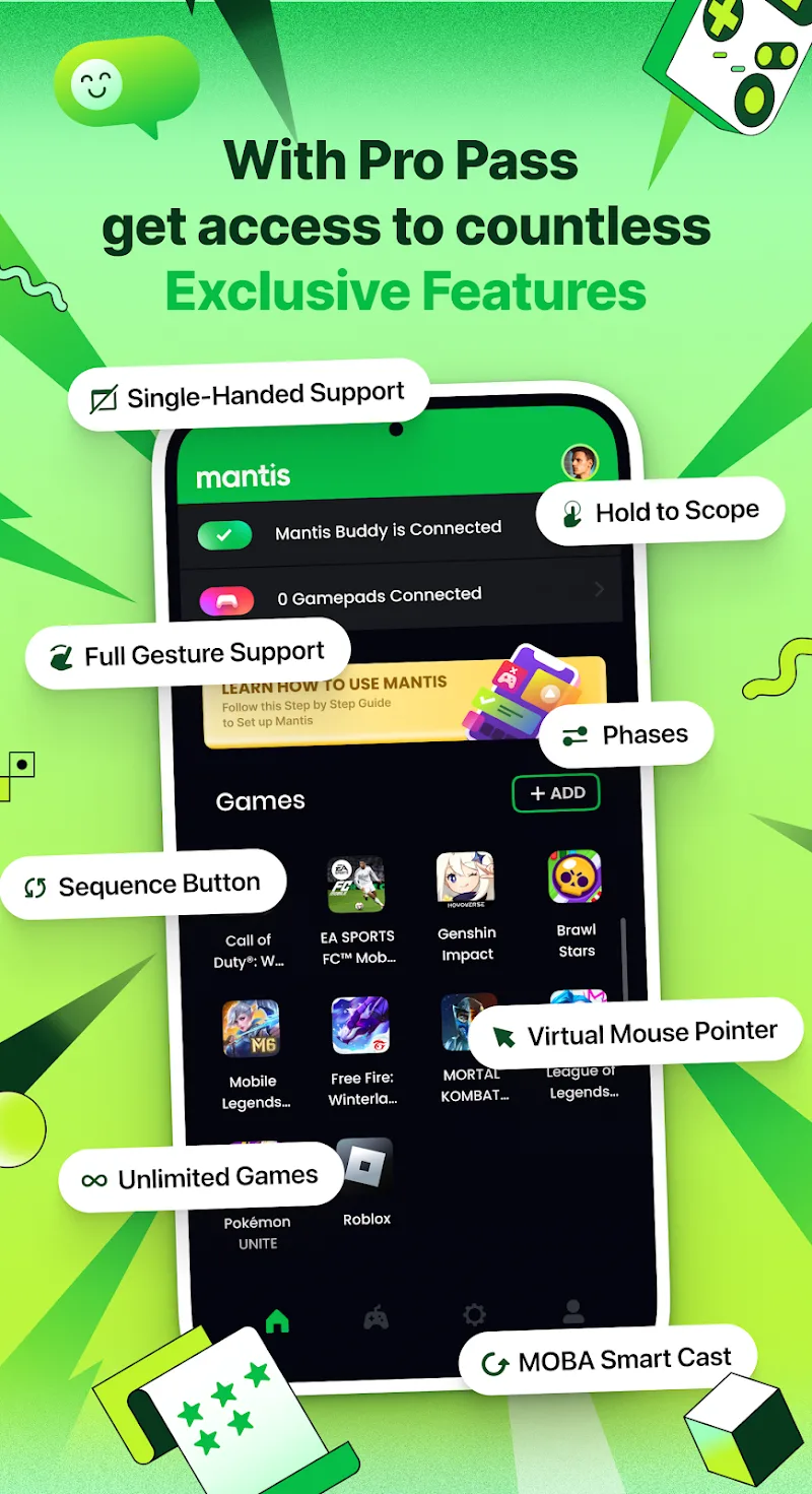 Mantis Gamepad Pro Beta - screenshot 1