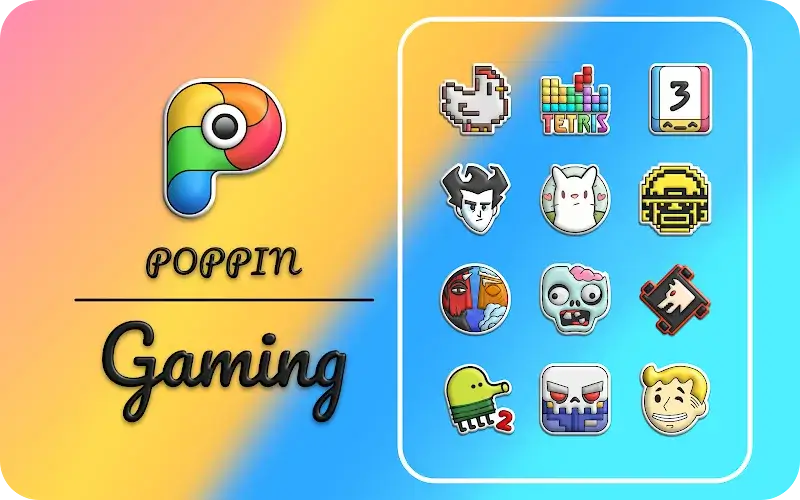 Poppin icon pack - screenshot 3