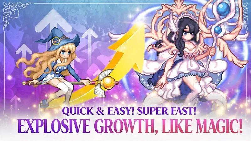 Magical Girl Idle Pixel Hero - screenshot 4