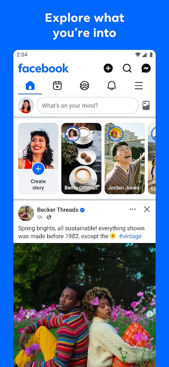 Facebook - screenshot 1