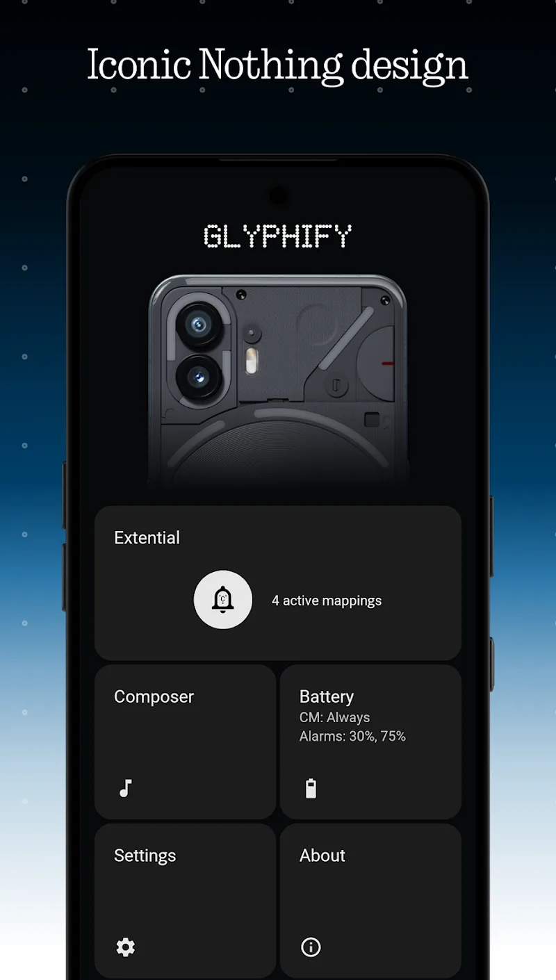 Glyphify for Nothing Phone - screenshot 1
