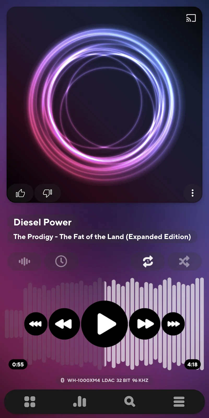 Poweramp Music Player - screenshot 1
