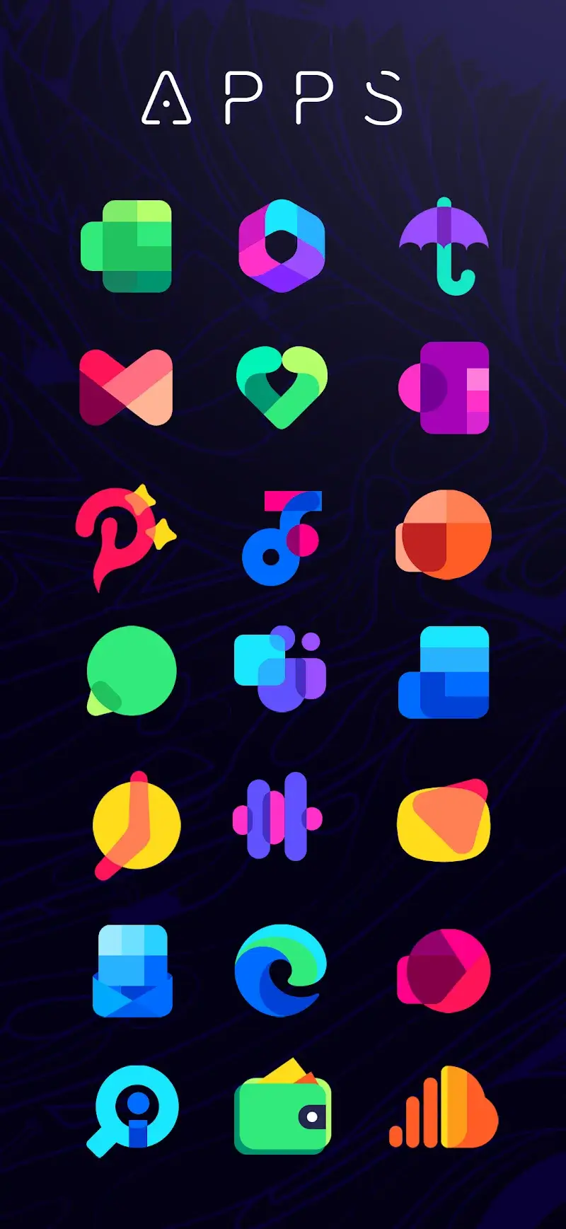 Hepta Theme, Icons, Widgets - screenshot 4