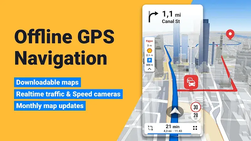 Sygic GPS Navigation & Maps - screenshot 1