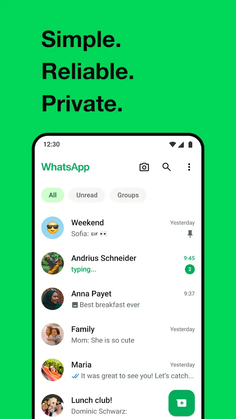 WhatsApp Messenger - screenshot 1