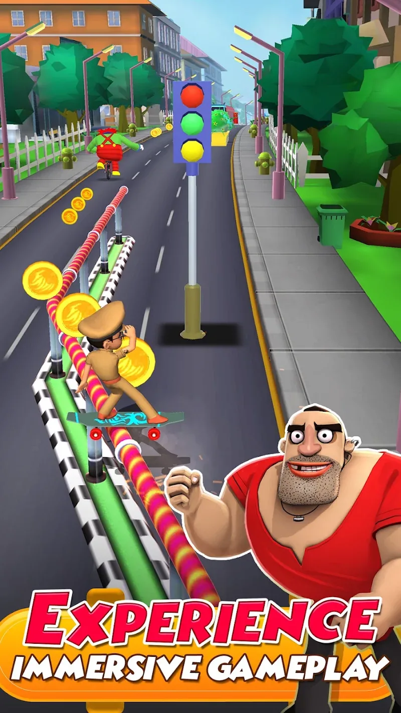 Little Singham Super Skater - screenshot 3