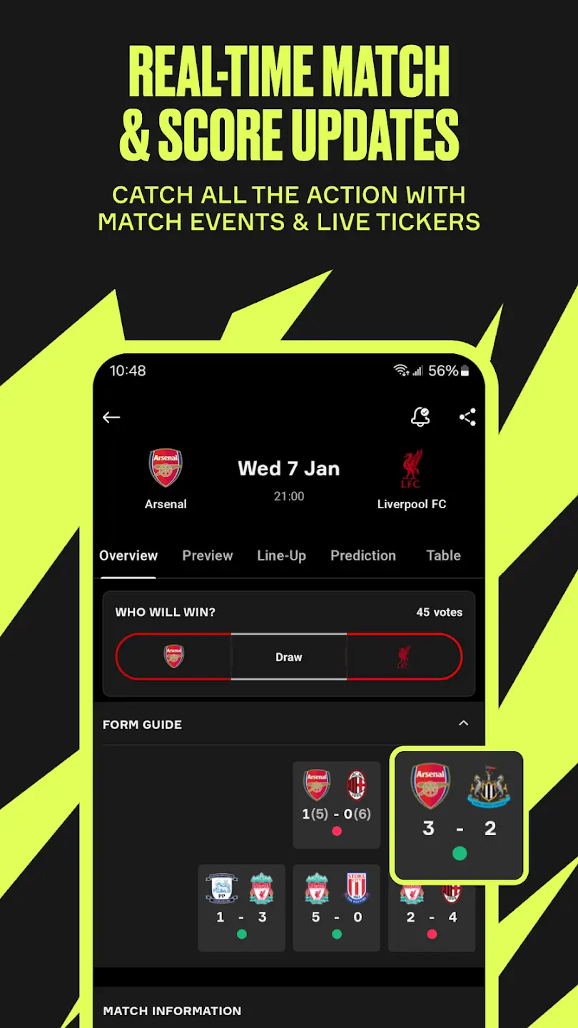 OneFootball Football Scores - screenshot 4