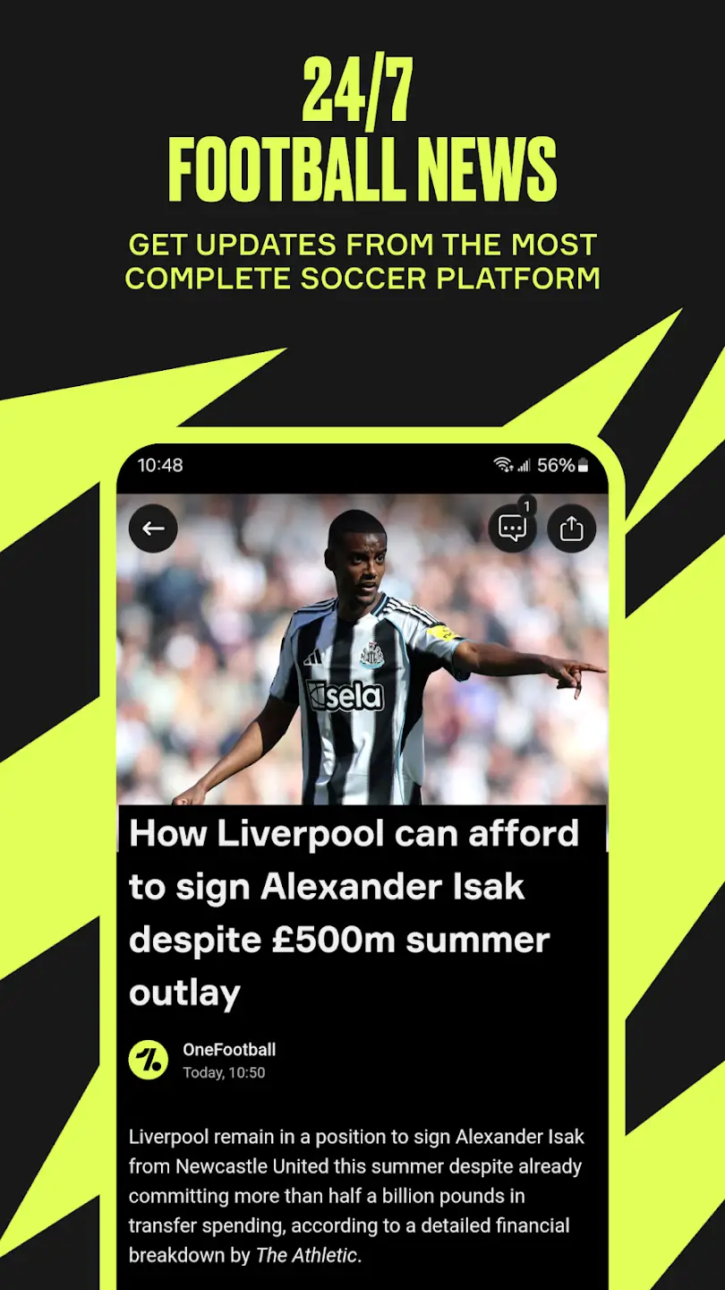 OneFootball Football Scores - screenshot 5