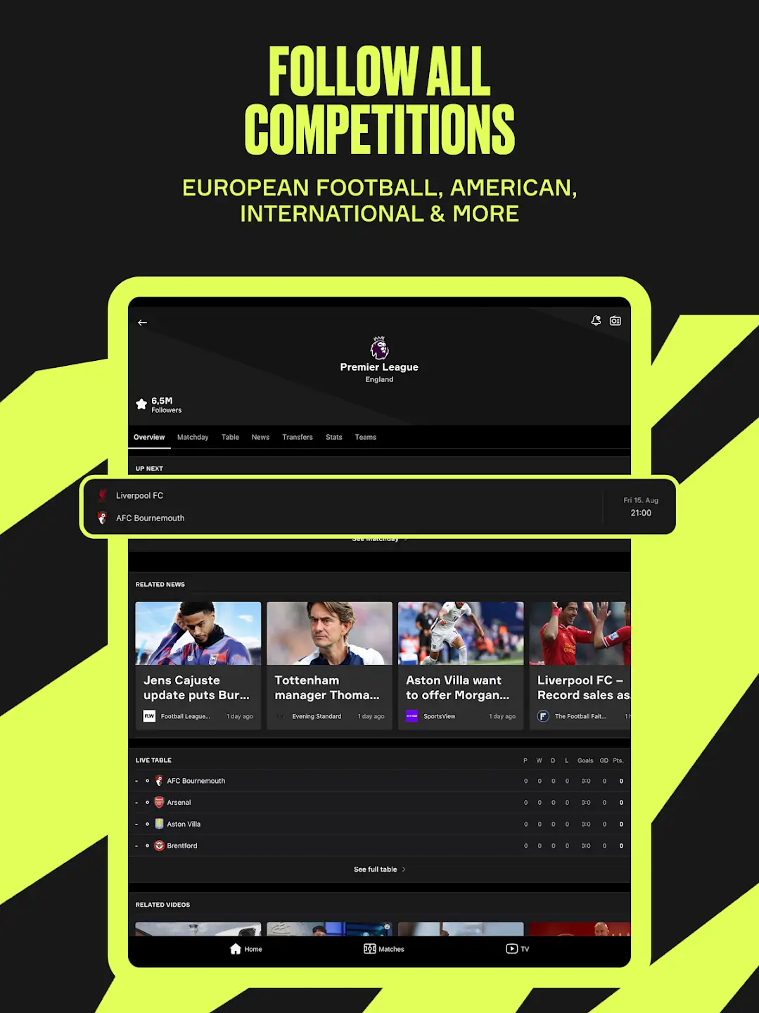 OneFootball Football Scores - screenshot 7