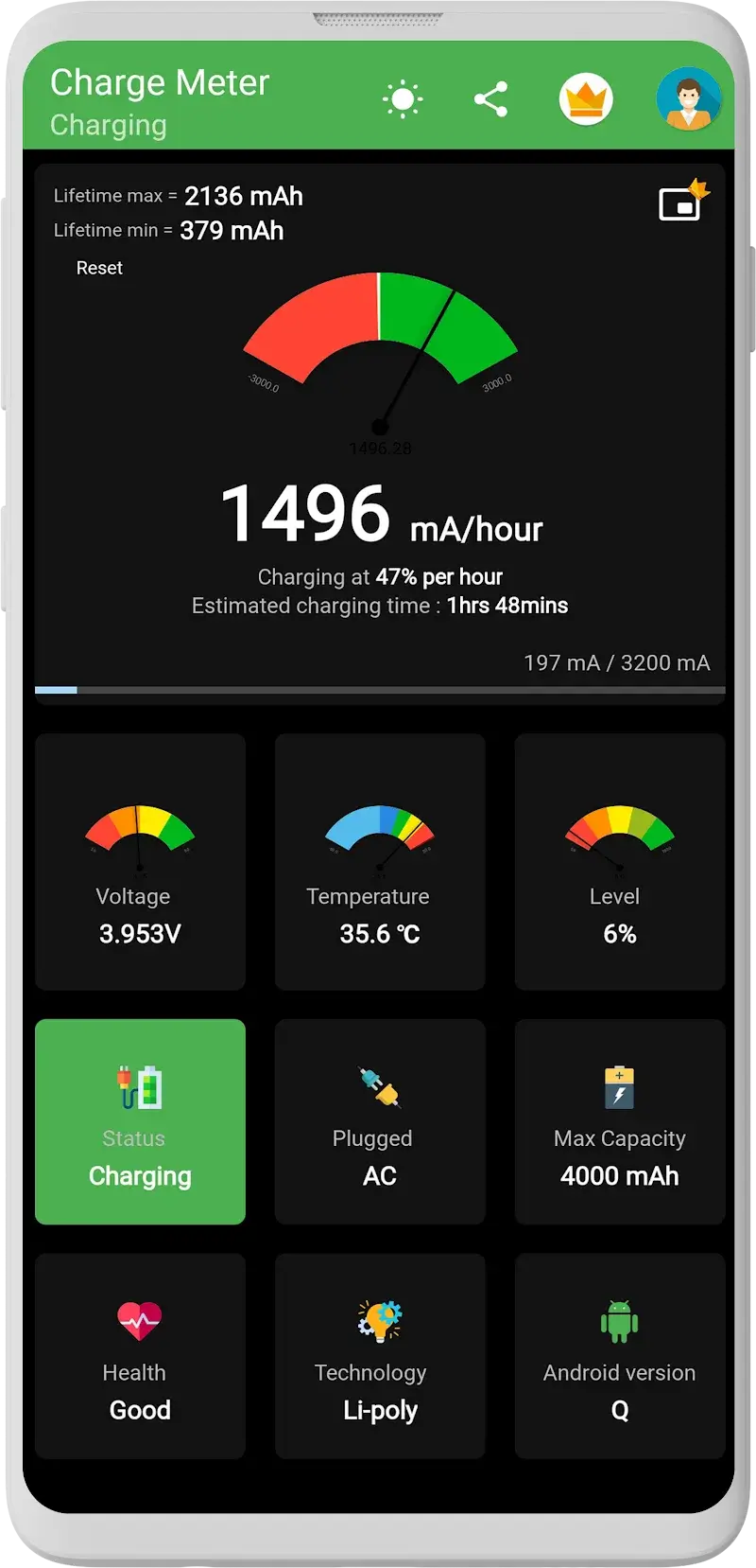 Charge Meter - screenshot 3