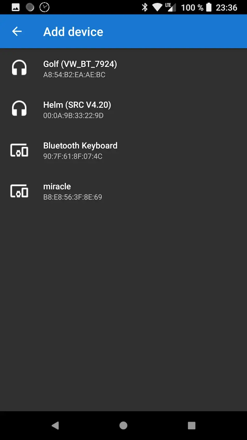 Bluetooth Volume Manager - screenshot 4