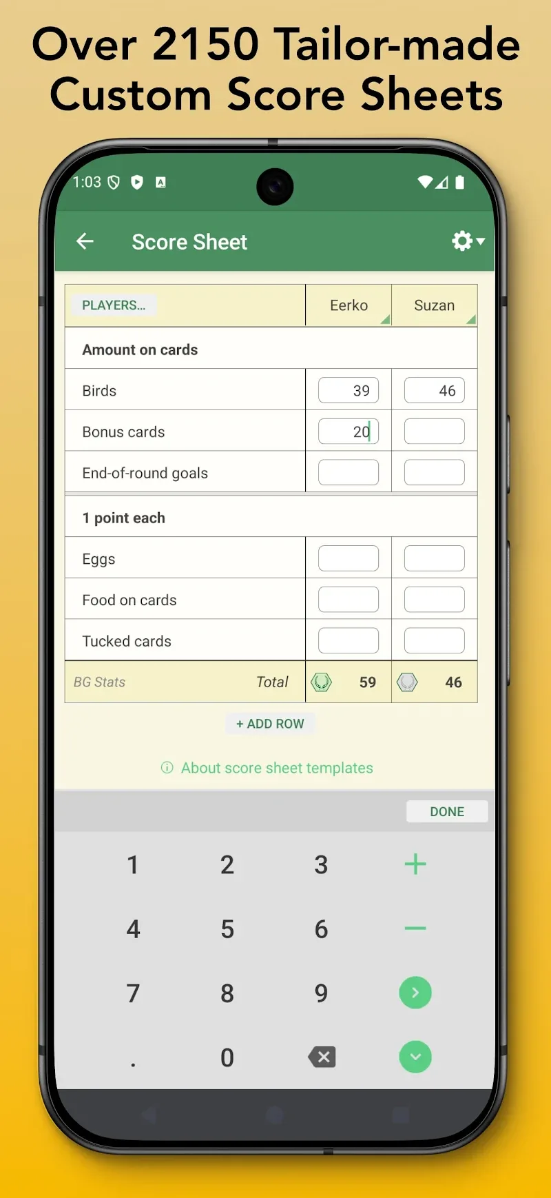 Board Game Stats - screenshot 5