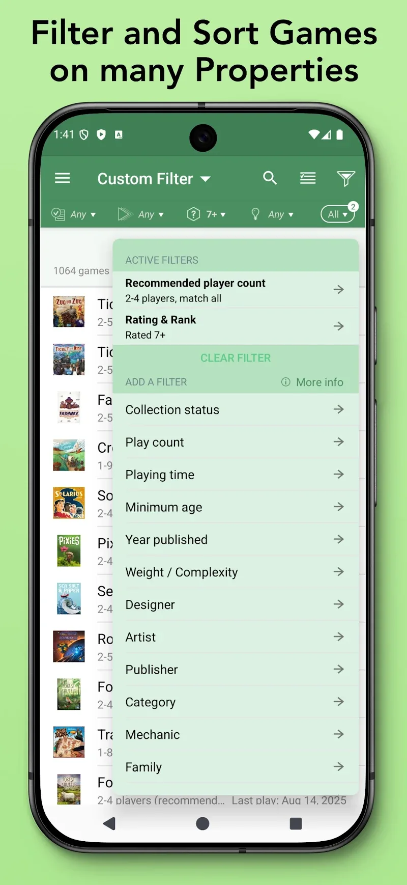 Board Game Stats - screenshot 6