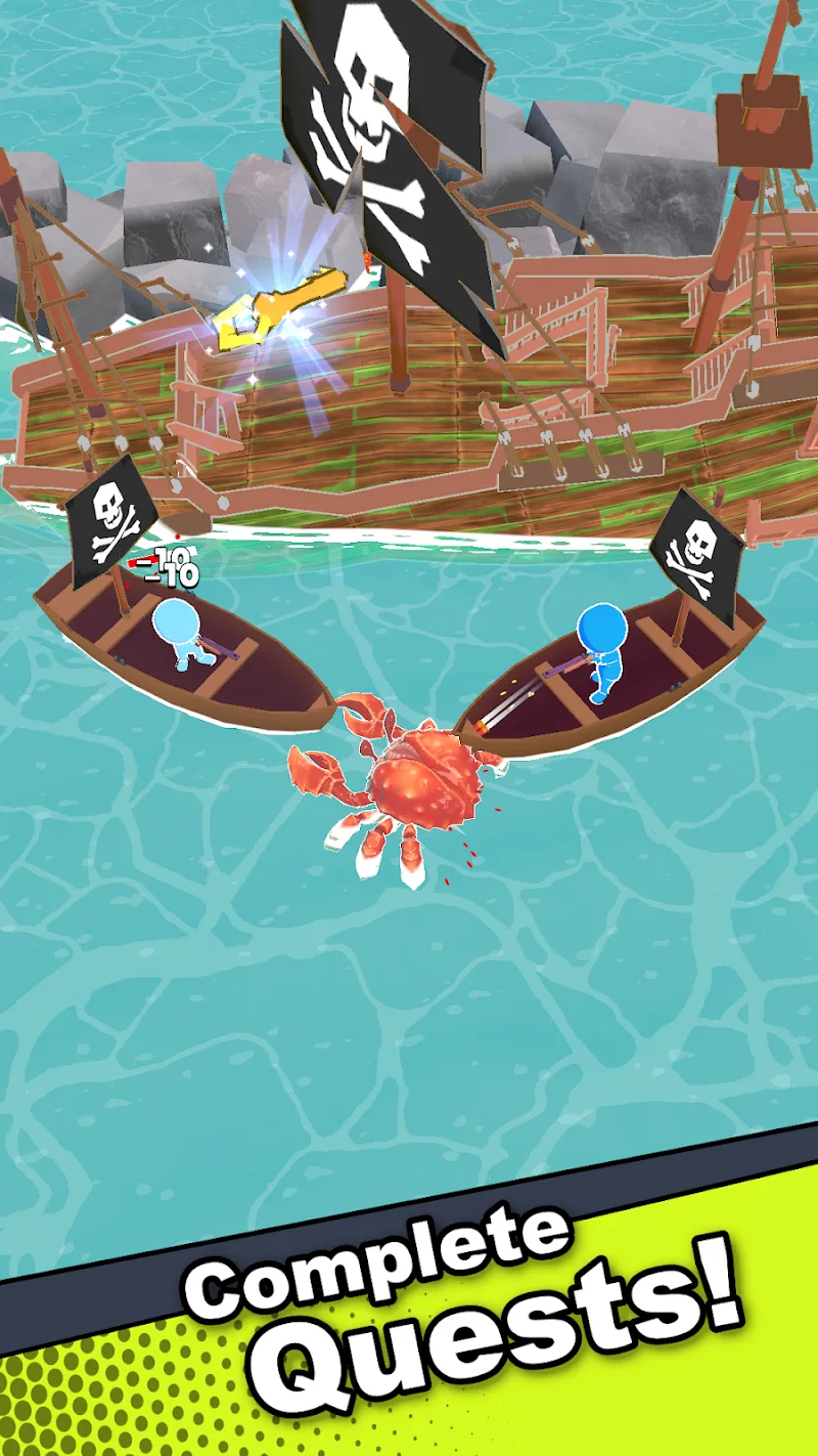 Crab Life RPG Survival - screenshot 1