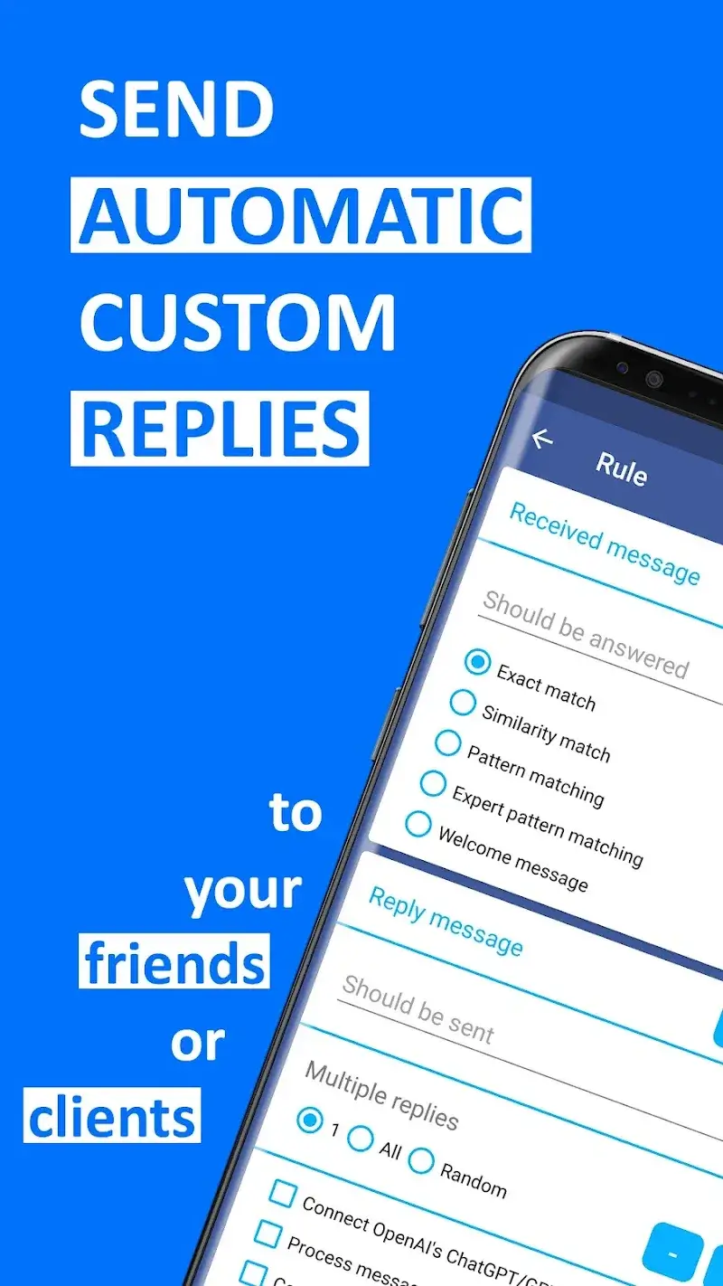 AutoResponder for FB Messenger - screenshot 1